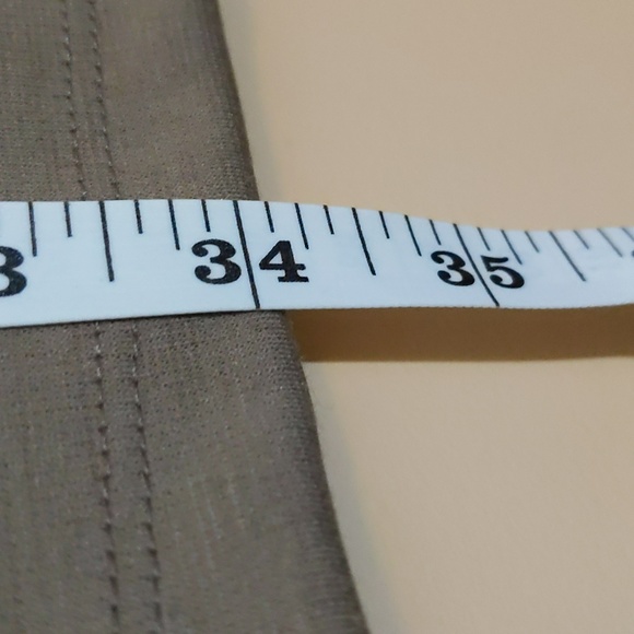 Neva| NWOT Tan Stretch Long Sleeve Mini Dress - Picture 5 of 6